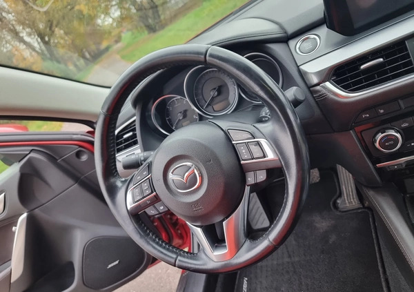 Mazda 6 cena 59900 przebieg: 188000, rok produkcji 2015 z Pruszków małe 631